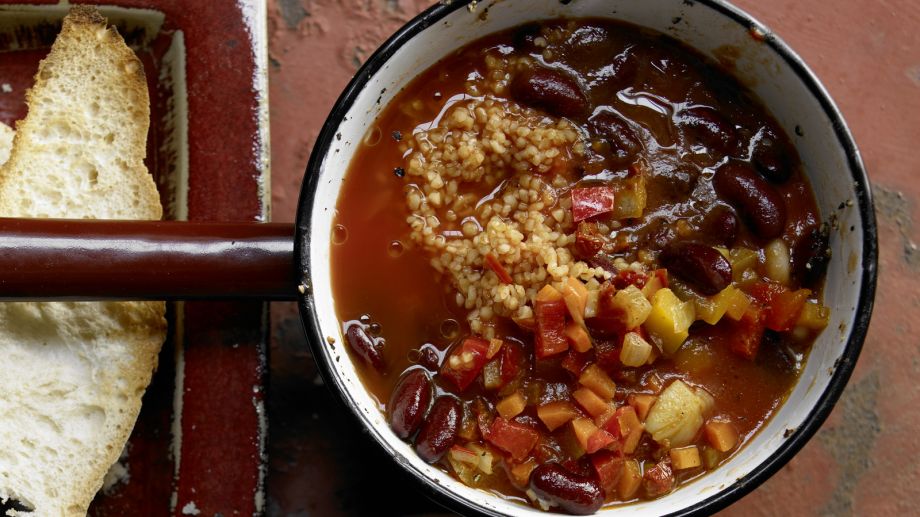 Vegetarisches Rezept: Chili mit Bulgur